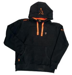 fox black and orange hoodie