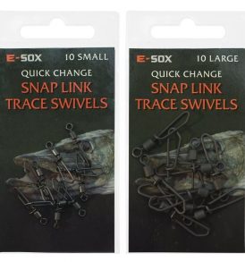 Drennan E-SOX Quick Change Snap Link Swivel Small » £4.35
